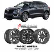 FORGED WHEELS RIMS for CADILLAC XT5 SPORT 2017+

Custom forged wheels for Cadillac XT5 Sport 2017+. Made-to-order monoblock, 2-piece and 3-piece rims in custom sizes, offsets, colors and finishes with guaranteed fitment.

We manufacture premium quality forged wheels rims for Cadillac XT5 Sport 2017+ in any design, size, color.

THIS WHEEL DESIGN CAN BE CUSTOM-MADE FOR YOUR CAR IN ANY SIZE AND COLOR OPTIONS
Available in monoblock, 2-piece, 3-piece, duoblock, beadlock
3D wheel renderings are provided accordin