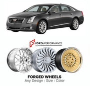 FORGED WHEELS RIMS for CADILLAC XTS LUXURY 2013 - 2019

Custom forged wheels for Cadillac XTS Luxury 2013 - 2019. Made-to-order monoblock, 2-piece and 3-piece rims in custom sizes, offsets, colors and finishes with guaranteed fitment.

We manufacture premium quality forged wheels rims for Cadillac XTS Luxury 2013 - 2019 in any design, size, color.

THIS WHEEL DESIGN CAN BE CUSTOM-MADE FOR YOUR CAR IN ANY SIZE AND COLOR OPTIONS
Available in monoblock, 2-piece, 3-piece, duoblock, beadlock
3D wheel renderings 