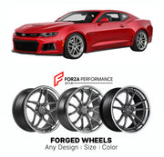 FORGED WHEELS RIMS for CALLAWAY CAMARO 2010 - 2024

Custom forged wheels for Callaway Camaro 2010 - 2024. Made-to-order monoblock, 2-piece and 3-piece rims in custom sizes, offsets, colors and finishes with guaranteed fitment.

We manufacture premium quality forged wheels rims for Callaway Camaro 2010 - 2024 in any design, size, color.

THIS WHEEL DESIGN CAN BE CUSTOM-MADE FOR YOUR CAR IN ANY SIZE AND COLOR OPTIONS
Available in monoblock, 2-piece, 3-piece, duoblock, beadlock
3D wheel renderings are provided