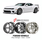 FORGED WHEELS RIMS for CALLAWAY CAMARO SC572 SC630 PACKAGE 2010 - 2015

Custom forged wheels for Callaway Camaro SC572 SC630 Package 2010 - 2015. Made-to-order monoblock, 2-piece and 3-piece rims in custom sizes, offsets, colors and finishes with guaranteed fitment.

We manufacture premium quality forged wheels rims for Callaway Camaro SC572 SC630 Package 2010 - 2015 in any design, size, color.

THIS WHEEL DESIGN CAN BE CUSTOM-MADE FOR YOUR CAR IN ANY SIZE AND COLOR OPTIONS
Available in monoblock, 2-piece, 