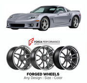 FORGED WHEELS RIMS for CALLAWAY CORVETTE C16 C4 C5 C6 C7 C8 1990+

Custom forged wheels for Callaway Corvette C16 C4 C5 C6 C7 C8 1990+. Made-to-order monoblock, 2-piece and 3-piece rims in custom sizes, offsets, colors and finishes with guaranteed fitment.

We manufacture premium quality forged wheels rims for Callaway Corvette C16 C4 C5 C6 C7 C8 1990+ in any design, size, color.

THIS WHEEL DESIGN CAN BE CUSTOM-MADE FOR YOUR CAR IN ANY SIZE AND COLOR OPTIONS
Available in monoblock, 2-piece, 3-piece, duoblo