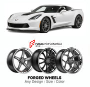 FORGED WHEELS RIMS for CALLAWAY CORVETTE SC757 SC627 2014 - 2019

Custom forged wheels for Callaway Corvette SC757 SC627 2014 - 2019. Made-to-order monoblock, 2-piece and 3-piece rims in custom sizes, offsets, colors and finishes with guaranteed fitment.

We manufacture premium quality forged wheels rims for Callaway Corvette SC757 SC627 2014 - 2019 in any design, size, color.

THIS WHEEL DESIGN CAN BE CUSTOM-MADE FOR YOUR CAR IN ANY SIZE AND COLOR OPTIONS
Available in monoblock, 2-piece, 3-piece, duoblock,