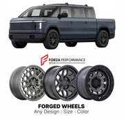 FORGED WHEELS RIMS for CANOO PICKUP TRUCK ADVENTURE ANNOUNCED LOW-VOLUME 2023 - 2025

Custom forged wheels for Canoo Pickup Truck Adventure Announced Low-Volume 2023 - 2025. Made-to-order monoblock, 2-piece and 3-piece rims in custom sizes, offsets, colors and finishes with guaranteed fitment.

We manufacture premium quality forged wheels rims for Canoo Pickup Truck Adventure Announced Low-Volume 2023 - 2025 in any design, size, color.

THIS WHEEL DESIGN CAN BE CUSTOM-MADE FOR YOUR CAR IN ANY SIZE AND COLOR