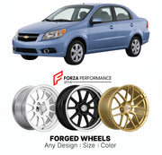 FORGED WHEELS RIMS for CHEVROLET AVEO T250 2009 - 2011

Custom forged wheels for Chevrolet Aveo T250 2009 - 2011. Made-to-order monoblock, 2-piece and 3-piece rims in custom sizes, offsets, colors and finishes with guaranteed fitment.

We manufacture premium quality forged wheels rims for Chevrolet Aveo T250 2009 - 2011 in any design, size, color.

THIS WHEEL DESIGN CAN BE CUSTOM-MADE FOR YOUR CAR IN ANY SIZE AND COLOR OPTIONS
Available in monoblock, 2-piece, 3-piece, duoblock, beadlock
3D wheel renderings 