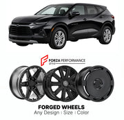 FORGED WHEELS RIMS for CHEVROLET BLAZER LT MODERN CROSSOVER 2019+

Custom forged wheels for Chevrolet Blazer LT Modern Crossover 2019+. Made-to-order monoblock, 2-piece and 3-piece rims in custom sizes, offsets, colors and finishes with guaranteed fitment.

We manufacture premium quality forged wheels rims for Chevrolet Blazer LT Modern Crossover 2019+ in any design, size, color.

THIS WHEEL DESIGN CAN BE CUSTOM-MADE FOR YOUR CAR IN ANY SIZE AND COLOR OPTIONS
Available in monoblock, 2-piece, 3-piece, duoblo