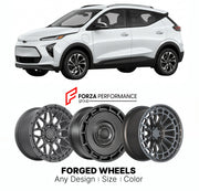 FORGED WHEELS RIMS for CHEVROLET BOLT EUV 2022 - 2023

Custom forged wheels for Chevrolet Bolt EUV 2022 - 2023. Made-to-order monoblock, 2-piece and 3-piece rims in custom sizes, offsets, colors and finishes with guaranteed fitment.

We manufacture premium quality forged wheels rims for Chevrolet Bolt EUV 2022 - 2023 in any design, size, color.

THIS WHEEL DESIGN CAN BE CUSTOM-MADE FOR YOUR CAR IN ANY SIZE AND COLOR OPTIONS
Available in monoblock, 2-piece, 3-piece, duoblock, beadlock
3D wheel renderings are