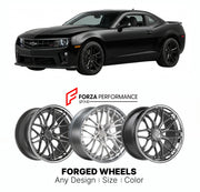 FORGED WHEELS RIMS for CHEVROLET CAMARO 1LE 2012 - 2024

Custom forged wheels for Chevrolet Camaro 1LE 2012 - 2024. Made-to-order monoblock, 2-piece and 3-piece rims in custom sizes, offsets, colors and finishes with guaranteed fitment.

We manufacture premium quality forged wheels rims for Chevrolet Camaro 1LE 2012 - 2024 in any design, size, color.

THIS WHEEL DESIGN CAN BE CUSTOM-MADE FOR YOUR CAR IN ANY SIZE AND COLOR OPTIONS
Available in monoblock, 2-piece, 3-piece, duoblock, beadlock
3D wheel renderin