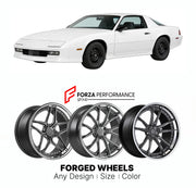 FORGED WHEELS RIMS for CHEVROLET CAMARO B4C POLICE PACKAGE 1990 - 1992

Custom forged wheels for Chevrolet Camaro B4C Police Package 1990 - 1992. Made-to-order monoblock, 2-piece and 3-piece rims in custom sizes, offsets, colors and finishes with guaranteed fitment.

We manufacture premium quality forged wheels rims for Chevrolet Camaro B4C Police Package 1990 - 1992 in any design, size, color.

THIS WHEEL DESIGN CAN BE CUSTOM-MADE FOR YOUR CAR IN ANY SIZE AND COLOR OPTIONS
Available in monoblock, 2-piece, 