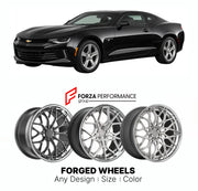 FORGED WHEELS RIMS for CHEVROLET CAMARO COLLECTORS EDITION 2016 - 2024

Custom forged wheels for Chevrolet Camaro Collectors Edition 2016 - 2024. Made-to-order monoblock, 2-piece and 3-piece rims in custom sizes, offsets, colors and finishes with guaranteed fitment.

We manufacture premium quality forged wheels rims for Chevrolet Camaro Collectors Edition 2016 - 2024 in any design, size, color.

THIS WHEEL DESIGN CAN BE CUSTOM-MADE FOR YOUR CAR IN ANY SIZE AND COLOR OPTIONS
Available in monoblock, 2-piece, 