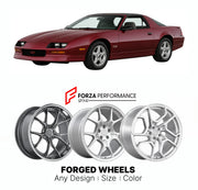 FORGED WHEELS RIMS for CHEVROLET CAMARO RS 1993 - 2002

Custom forged wheels for Chevrolet Camaro RS 1993 - 2002. Made-to-order monoblock, 2-piece and 3-piece rims in custom sizes, offsets, colors and finishes with guaranteed fitment.

We manufacture premium quality forged wheels rims for Chevrolet Camaro RS 1993 - 2002 in any design, size, color.

THIS WHEEL DESIGN CAN BE CUSTOM-MADE FOR YOUR CAR IN ANY SIZE AND COLOR OPTIONS
Available in monoblock, 2-piece, 3-piece, duoblock, beadlock
3D wheel renderings 