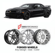 FORGED WHEELS RIMS for CHEVROLET CAMARO Z 28 2014 - 2015

Custom forged wheels for Chevrolet Camaro Z 28 2014 - 2015. Made-to-order monoblock, 2-piece and 3-piece rims in custom sizes, offsets, colors and finishes with guaranteed fitment.

We manufacture premium quality forged wheels rims for Chevrolet Camaro Z 28 2014 - 2015 in any design, size, color.

THIS WHEEL DESIGN CAN BE CUSTOM-MADE FOR YOUR CAR IN ANY SIZE AND COLOR OPTIONS
Available in monoblock, 2-piece, 3-piece, duoblock, beadlock
3D wheel rende