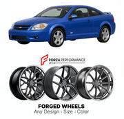 FORGED WHEELS RIMS for CHEVROLET COBALT SS SUPERCHARGED 2005 - 2010

Custom forged wheels for Chevrolet Cobalt SS Supercharged 2005 - 2010. Made-to-order monoblock, 2-piece and 3-piece rims in custom sizes, offsets, colors and finishes with guaranteed fitment.

We manufacture premium quality forged wheels rims for Chevrolet Cobalt SS Supercharged 2005 - 2010 in any design, size, color.

THIS WHEEL DESIGN CAN BE CUSTOM-MADE FOR YOUR CAR IN ANY SIZE AND COLOR OPTIONS
Available in monoblock, 2-piece, 3-piece, 