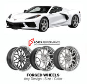FORGED WHEELS RIMS for CHEVROLET CORVETTE 70TH ANNIVERSARY EDITION C8 2020+

Custom forged wheels for Chevrolet Corvette 70th Anniversary Edition C8 2020+. Made-to-order monoblock, 2-piece and 3-piece rims in custom sizes, offsets, colors and finishes with guaranteed fitment.

We manufacture premium quality forged wheels rims for Chevrolet Corvette 70th Anniversary Edition C8 2020+ in any design, size, color.

THIS WHEEL DESIGN CAN BE CUSTOM-MADE FOR YOUR CAR IN ANY SIZE AND COLOR OPTIONS
Available in monob