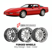 FORGED WHEELS RIMS for CHEVROLET CORVETTE C4 1990 - 1996

Custom forged wheels for Chevrolet Corvette C4 1990 - 1996. Made-to-order monoblock, 2-piece and 3-piece rims in custom sizes, offsets, colors and finishes with guaranteed fitment.

We manufacture premium quality forged wheels rims for Chevrolet Corvette C4 1990 - 1996 in any design, size, color.

THIS WHEEL DESIGN CAN BE CUSTOM-MADE FOR YOUR CAR IN ANY SIZE AND COLOR OPTIONS
Available in monoblock, 2-piece, 3-piece, duoblock, beadlock
3D wheel rende