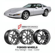FORGED WHEELS RIMS for CHEVROLET CORVETTE COLLECTOR EDITION C4 1990 - 1996

Custom forged wheels for Chevrolet Corvette Collector Edition C4 1990 - 1996. Made-to-order monoblock, 2-piece and 3-piece rims in custom sizes, offsets, colors and finishes with guaranteed fitment.

We manufacture premium quality forged wheels rims for Chevrolet Corvette Collector Edition C4 1990 - 1996 in any design, size, color.

THIS WHEEL DESIGN CAN BE CUSTOM-MADE FOR YOUR CAR IN ANY SIZE AND COLOR OPTIONS
Available in monobloc