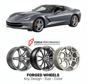 FORGED WHEELS RIMS for CHEVROLET CORVETTE COLLECTOR EDITION C7 2014 - 2019

Custom forged wheels for Chevrolet Corvette Collector Edition C7 2014 - 2019. Made-to-order monoblock, 2-piece and 3-piece rims in custom sizes, offsets, colors and finishes with guaranteed fitment.

We manufacture premium quality forged wheels rims for Chevrolet Corvette Collector Edition C7 2014 - 2019 in any design, size, color.

THIS WHEEL DESIGN CAN BE CUSTOM-MADE FOR YOUR CAR IN ANY SIZE AND COLOR OPTIONS
Available in monobloc