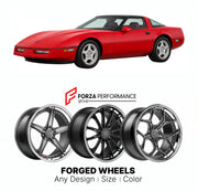 FORGED WHEELS RIMS for CHEVROLET CORVETTE COUPE C4 1990 - 1996

Custom forged wheels for Chevrolet Corvette Coupe C4 1990 - 1996. Made-to-order monoblock, 2-piece and 3-piece rims in custom sizes, offsets, colors and finishes with guaranteed fitment.

We manufacture premium quality forged wheels rims for Chevrolet Corvette Coupe C4 1990 - 1996 in any design, size, color.

THIS WHEEL DESIGN CAN BE CUSTOM-MADE FOR YOUR CAR IN ANY SIZE AND COLOR OPTIONS
Available in monoblock, 2-piece, 3-piece, duoblock, beadl