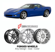 FORGED WHEELS RIMS for CHEVROLET CORVETTE COUPE C6 2005 - 2013

Custom forged wheels for Chevrolet Corvette Coupe C6 2005 - 2013. Made-to-order monoblock, 2-piece and 3-piece rims in custom sizes, offsets, colors and finishes with guaranteed fitment.

We manufacture premium quality forged wheels rims for Chevrolet Corvette Coupe C6 2005 - 2013 in any design, size, color.

THIS WHEEL DESIGN CAN BE CUSTOM-MADE FOR YOUR CAR IN ANY SIZE AND COLOR OPTIONS
Available in monoblock, 2-piece, 3-piece, duoblock, beadl