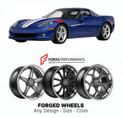 FORGED WHEELS RIMS for CHEVROLET CORVETTE GRAND SPORT C6 2005 - 2013

Custom forged wheels for Chevrolet Corvette Grand Sport C6 2005 - 2013. Made-to-order monoblock, 2-piece and 3-piece rims in custom sizes, offsets, colors and finishes with guaranteed fitment.

We manufacture premium quality forged wheels rims for Chevrolet Corvette Grand Sport C6 2005 - 2013 in any design, size, color.

THIS WHEEL DESIGN CAN BE CUSTOM-MADE FOR YOUR CAR IN ANY SIZE AND COLOR OPTIONS
Available in monoblock, 2-piece, 3-piec