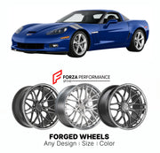 FORGED WHEELS RIMS for CHEVROLET CORVETTE GRAND SPORT C6 2010 - 2013

Custom forged wheels for Chevrolet Corvette Grand Sport C6 2010 - 2013. Made-to-order monoblock, 2-piece and 3-piece rims in custom sizes, offsets, colors and finishes with guaranteed fitment.

We manufacture premium quality forged wheels rims for Chevrolet Corvette Grand Sport C6 2010 - 2013 in any design, size, color.

THIS WHEEL DESIGN CAN BE CUSTOM-MADE FOR YOUR CAR IN ANY SIZE AND COLOR OPTIONS
Available in monoblock, 2-piece, 3-piec