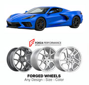 FORGED WHEELS RIMS for CHEVROLET CORVETTE Z06 C8 2020+

Custom forged wheels for Chevrolet Corvette Z06 C8 2020+. Made-to-order monoblock, 2-piece and 3-piece rims in custom sizes, offsets, colors and finishes with guaranteed fitment.

We manufacture premium quality forged wheels rims for Chevrolet Corvette Z06 C8 2020+ in any design, size, color.

THIS WHEEL DESIGN CAN BE CUSTOM-MADE FOR YOUR CAR IN ANY SIZE AND COLOR OPTIONS
Available in monoblock, 2-piece, 3-piece, duoblock, beadlock
3D wheel renderings 