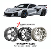 FORGED WHEELS RIMS for CHEVROLET CORVETTE ZR1X C8 HYBRID HYPERCAR 2026+

Custom forged wheels for Chevrolet Corvette ZR1X C8 Hybrid Hypercar 2026+. Made-to-order monoblock, 2-piece and 3-piece rims in custom sizes, offsets, colors and finishes with guaranteed fitment.

We manufacture premium quality forged wheels rims for Chevrolet Corvette ZR1X C8 Hybrid Hypercar 2026+ in any design, size, color.

THIS WHEEL DESIGN CAN BE CUSTOM-MADE FOR YOUR CAR IN ANY SIZE AND COLOR OPTIONS
Available in monoblock, 2-piec