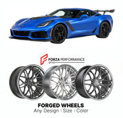 FORGED WHEELS RIMS for CHEVROLET CORVETTE ZR1 C7 2019 - 2019

Custom forged wheels for Chevrolet Corvette ZR1 C7 2019 - 2019. Made-to-order monoblock, 2-piece and 3-piece rims in custom sizes, offsets, colors and finishes with guaranteed fitment.

We manufacture premium quality forged wheels rims for Chevrolet Corvette ZR1 C7 2019 - 2019 in any design, size, color.

THIS WHEEL DESIGN CAN BE CUSTOM-MADE FOR YOUR CAR IN ANY SIZE AND COLOR OPTIONS
Available in monoblock, 2-piece, 3-piece, duoblock, beadlock
3D