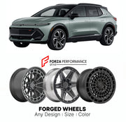 FORGED WHEELS RIMS for CHEVROLET EQUINOX EV 2RS 2024+

Custom forged wheels for Chevrolet Equinox EV 2RS 2024+. Made-to-order monoblock, 2-piece and 3-piece rims in custom sizes, offsets, colors and finishes with guaranteed fitment.

We manufacture premium quality forged wheels rims for Chevrolet Equinox EV 2RS 2024+ in any design, size, color.

THIS WHEEL DESIGN CAN BE CUSTOM-MADE FOR YOUR CAR IN ANY SIZE AND COLOR OPTIONS
Available in monoblock, 2-piece, 3-piece, duoblock, beadlock
3D wheel renderings are