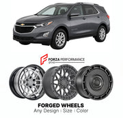 FORGED WHEELS RIMS for CHEVROLET EQUINOX LT 2005 - 2024

Custom forged wheels for Chevrolet Equinox LT 2005 - 2024. Made-to-order monoblock, 2-piece and 3-piece rims in custom sizes, offsets, colors and finishes with guaranteed fitment.

We manufacture premium quality forged wheels rims for Chevrolet Equinox LT 2005 - 2024 in any design, size, color.

THIS WHEEL DESIGN CAN BE CUSTOM-MADE FOR YOUR CAR IN ANY SIZE AND COLOR OPTIONS
Available in monoblock, 2-piece, 3-piece, duoblock, beadlock
3D wheel renderin