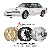 FORGED WHEELS RIMS for CHEVROLET LUMINA Z34 1990 - 1994

Custom forged wheels for Chevrolet Lumina Z34 1990 - 1994. Made-to-order monoblock, 2-piece and 3-piece rims in custom sizes, offsets, colors and finishes with guaranteed fitment.

We manufacture premium quality forged wheels rims for Chevrolet Lumina Z34 1990 - 1994 in any design, size, color.

THIS WHEEL DESIGN CAN BE CUSTOM-MADE FOR YOUR CAR IN ANY SIZE AND COLOR OPTIONS
Available in monoblock, 2-piece, 3-piece, duoblock, beadlock
3D wheel renderin