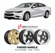 FORGED WHEELS RIMS for CHEVROLET MALIBU 2016 - 2025

Custom forged wheels for Chevrolet Malibu 2016 - 2025. Made-to-order monoblock, 2-piece and 3-piece rims in custom sizes, offsets, colors and finishes with guaranteed fitment.

We manufacture premium quality forged wheels rims for Chevrolet Malibu 2016 - 2025 in any design, size, color.

THIS WHEEL DESIGN CAN BE CUSTOM-MADE FOR YOUR CAR IN ANY SIZE AND COLOR OPTIONS
Available in monoblock, 2-piece, 3-piece, duoblock, beadlock
3D wheel renderings are provi