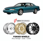 FORGED WHEELS RIMS for CHEVROLET MONTE CARLO Z34 1995 - 1999

Custom forged wheels for Chevrolet Monte Carlo Z34 1995 - 1999. Made-to-order monoblock, 2-piece and 3-piece rims in custom sizes, offsets, colors and finishes with guaranteed fitment.

We manufacture premium quality forged wheels rims for Chevrolet Monte Carlo Z34 1995 - 1999 in any design, size, color.

THIS WHEEL DESIGN CAN BE CUSTOM-MADE FOR YOUR CAR IN ANY SIZE AND COLOR OPTIONS
Available in monoblock, 2-piece, 3-piece, duoblock, beadlock
3D