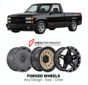 FORGED WHEELS RIMS for CHEVROLET SILVERADO 454 SS GMT400 1990 - 1993

Custom forged wheels for Chevrolet Silverado 454 SS GMT400 1990 - 1993. Made-to-order monoblock, 2-piece and 3-piece rims in custom sizes, offsets, colors and finishes with guaranteed fitment.

We manufacture premium quality forged wheels rims for Chevrolet Silverado 454 SS GMT400 1990 - 1993 in any design, size, color.

THIS WHEEL DESIGN CAN BE CUSTOM-MADE FOR YOUR CAR IN ANY SIZE AND COLOR OPTIONS
Available in monoblock, 2-piece, 3-piec