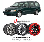 FORGED WHEELS RIMS for CHEVROLET VENTURE LS 1997 - 2005

Custom forged wheels for Chevrolet Venture LS 1997 - 2005. Made-to-order monoblock, 2-piece and 3-piece rims in custom sizes, offsets, colors and finishes with guaranteed fitment.

We manufacture premium quality forged wheels rims for Chevrolet Venture LS 1997 - 2005 in any design, size, color.

THIS WHEEL DESIGN CAN BE CUSTOM-MADE FOR YOUR CAR IN ANY SIZE AND COLOR OPTIONS
Available in monoblock, 2-piece, 3-piece, duoblock, beadlock
3D wheel renderin