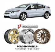 FORGED WHEELS RIMS for CHEVROLET VOLT PREMIUM 2011 - 2019

Custom forged wheels for Chevrolet Volt Premium 2011 - 2019. Made-to-order monoblock, 2-piece and 3-piece rims in custom sizes, offsets, colors and finishes with guaranteed fitment.

We manufacture premium quality forged wheels rims for Chevrolet Volt Premium 2011 - 2019 in any design, size, color.

THIS WHEEL DESIGN CAN BE CUSTOM-MADE FOR YOUR CAR IN ANY SIZE AND COLOR OPTIONS
Available in monoblock, 2-piece, 3-piece, duoblock, beadlock
3D wheel re