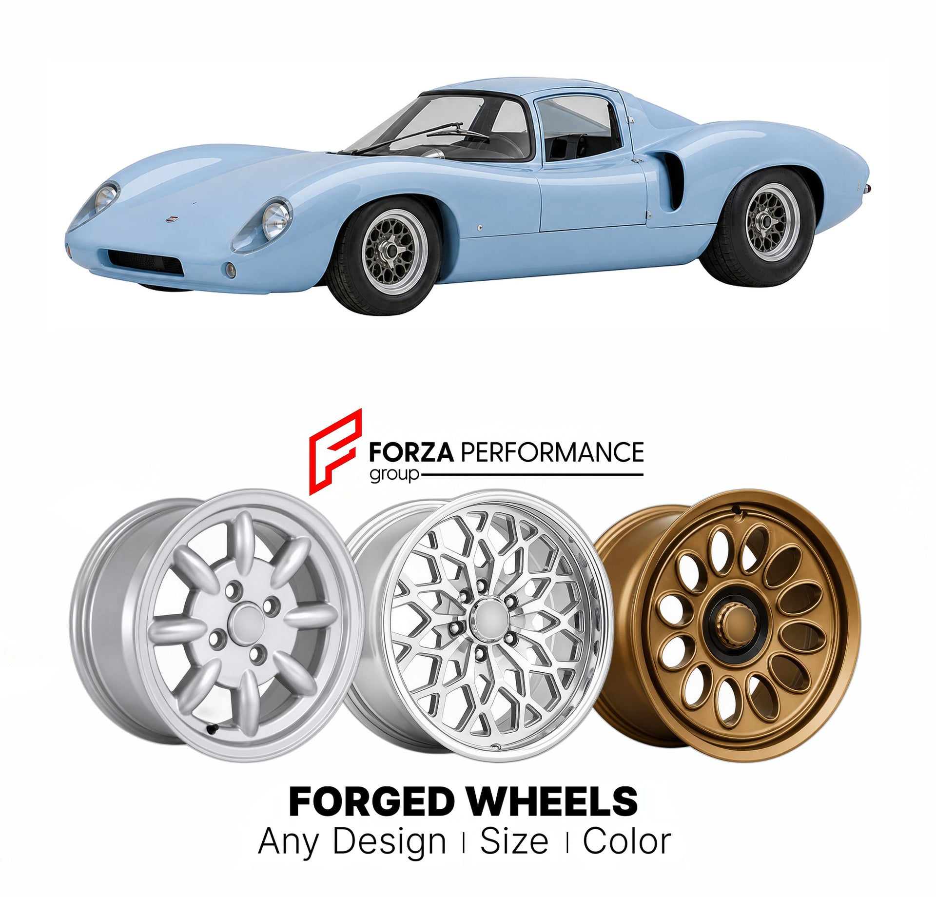 CUSTOM CLASSIC VINTAGE RESTOMOD RETRO OLD SCHOOL FORGED WHEELS RIMS for CHEVRON B19 1971 - 1971

Custom forged wheels for Chevron B19 1971 - 1971. Classic, vintage, restomod wheel designs made to order in custom sizes, offsets, colors and finishes.

We manufacture premium quality forged wheels rims for Chevron B19 1971 - 1971 in any design, size, color.

THIS WHEEL DESIGN CAN BE CUSTOM-MADE FOR YOUR CAR IN ANY SIZE AND COLOR OPTIONS
Available in monoblock, 2-piece, 3-piece, duoblock, beadlock
3D wheel rende