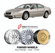 FORGED WHEELS RIMS for CHRYSLER 300M BASE LH 1999 - 2004

Custom forged wheels for Chrysler 300M Base LH 1999 - 2004. Made-to-order monoblock, 2-piece and 3-piece rims in custom sizes, offsets, colors and finishes with guaranteed fitment.

We manufacture premium quality forged wheels rims for Chrysler 300M Base LH 1999 - 2004 in any design, size, color.

THIS WHEEL DESIGN CAN BE CUSTOM-MADE FOR YOUR CAR IN ANY SIZE AND COLOR OPTIONS
Available in monoblock, 2-piece, 3-piece, duoblock, beadlock
3D wheel rende