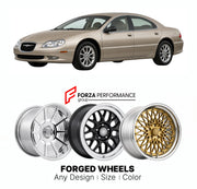FORGED WHEELS RIMS for CHRYSLER 300M LH PERFORMANCE SEDAN 1999 - 2004

Custom forged wheels for Chrysler 300M LH Performance Sedan 1999 - 2004. Made-to-order monoblock, 2-piece and 3-piece rims in custom sizes, offsets, colors and finishes with guaranteed fitment.

We manufacture premium quality forged wheels rims for Chrysler 300M LH Performance Sedan 1999 - 2004 in any design, size, color.

THIS WHEEL DESIGN CAN BE CUSTOM-MADE FOR YOUR CAR IN ANY SIZE AND COLOR OPTIONS
Available in monoblock, 2-piece, 3-p