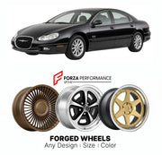 FORGED WHEELS RIMS for CHRYSLER 300M SPECIAL LH 1999 - 2004

Custom forged wheels for Chrysler 300M Special LH 1999 - 2004. Made-to-order monoblock, 2-piece and 3-piece rims in custom sizes, offsets, colors and finishes with guaranteed fitment.

We manufacture premium quality forged wheels rims for Chrysler 300M Special LH 1999 - 2004 in any design, size, color.

THIS WHEEL DESIGN CAN BE CUSTOM-MADE FOR YOUR CAR IN ANY SIZE AND COLOR OPTIONS
Available in monoblock, 2-piece, 3-piece, duoblock, beadlock
3D wh