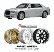 FORGED WHEELS RIMS for CHRYSLER 300 SRT-8 2005 - 2010

Custom forged wheels for Chrysler 300 SRT-8 2005 - 2010. Made-to-order monoblock, 2-piece and 3-piece rims in custom sizes, offsets, colors and finishes with guaranteed fitment.

We manufacture premium quality forged wheels rims for Chrysler 300 SRT-8 2005 - 2010 in any design, size, color.

THIS WHEEL DESIGN CAN BE CUSTOM-MADE FOR YOUR CAR IN ANY SIZE AND COLOR OPTIONS
Available in monoblock, 2-piece, 3-piece, duoblock, beadlock
3D wheel renderings are