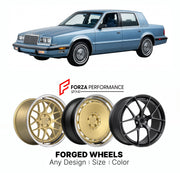 FORGED WHEELS RIMS for CHRYSLER NEW YORKER 1990 - 1993

Custom forged wheels for Chrysler New Yorker 1990 - 1993. Made-to-order monoblock, 2-piece and 3-piece rims in custom sizes, offsets, colors and finishes with guaranteed fitment.

We manufacture premium quality forged wheels rims for Chrysler New Yorker 1990 - 1993 in any design, size, color.

THIS WHEEL DESIGN CAN BE CUSTOM-MADE FOR YOUR CAR IN ANY SIZE AND COLOR OPTIONS
Available in monoblock, 2-piece, 3-piece, duoblock, beadlock
3D wheel renderings 