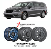 FORGED WHEELS RIMS for CHRYSLER VOYAGER LX US REVIVAL 2020+

Custom forged wheels for Chrysler Voyager LX US Revival 2020+. Made-to-order monoblock, 2-piece and 3-piece rims in custom sizes, offsets, colors and finishes with guaranteed fitment.

We manufacture premium quality forged wheels rims for Chrysler Voyager LX US Revival 2020+ in any design, size, color.

THIS WHEEL DESIGN CAN BE CUSTOM-MADE FOR YOUR CAR IN ANY SIZE AND COLOR OPTIONS
Available in monoblock, 2-piece, 3-piece, duoblock, beadlock
3D wh