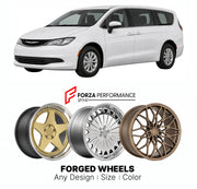 FORGED WHEELS RIMS for CHRYSLER VOYAGER RU MINIVAN FLEET BUDGET MODEL 2020+

Custom forged wheels for Chrysler Voyager RU Minivan Fleet Budget Model 2020+. Made-to-order monoblock, 2-piece and 3-piece rims in custom sizes, offsets, colors and finishes with guaranteed fitment.

We manufacture premium quality forged wheels rims for Chrysler Voyager RU Minivan Fleet Budget Model 2020+ in any design, size, color.

THIS WHEEL DESIGN CAN BE CUSTOM-MADE FOR YOUR CAR IN ANY SIZE AND COLOR OPTIONS
Available in monob