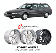 CUSTOM CLASSIC VINTAGE RESTOMOD RETRO OLD SCHOOL FORGED WHEELS RIMS for CITROEN XM BREAK 1991 - 2000

Custom forged wheels for Citroen XM Break 1991 - 2000. Classic, vintage, restomod wheel designs made to order in custom sizes, offsets, colors and finishes.

We manufacture premium quality forged wheels rims for Citroen XM Break 1991 - 2000 in any design, size, color.

THIS WHEEL DESIGN CAN BE CUSTOM-MADE FOR YOUR CAR IN ANY SIZE AND COLOR OPTIONS
Available in monoblock, 2-piece, 3-piece, duoblock, beadlock