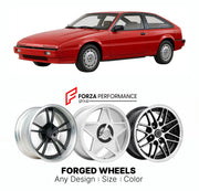 CUSTOM CLASSIC VINTAGE RESTOMOD RETRO OLD SCHOOL FORGED WHEELS RIMS for CLAN CLOVER 1985 - 1987

Custom forged wheels for Clan Clover 1985 - 1987. Classic, vintage, restomod wheel designs made to order in custom sizes, offsets, colors and finishes.

We manufacture premium quality forged wheels rims for Clan Clover 1985 - 1987 in any design, size, color.

THIS WHEEL DESIGN CAN BE CUSTOM-MADE FOR YOUR CAR IN ANY SIZE AND COLOR OPTIONS
Available in monoblock, 2-piece, 3-piece, duoblock, beadlock
3D wheel rende