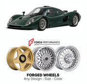CUSTOM CLASSIC VINTAGE RESTOMOD RETRO OLD SCHOOL FORGED WHEELS RIMS for COURAGE C52 1999 - 2000

Custom forged wheels for Courage C52 1999 - 2000. Classic, vintage, restomod wheel designs made to order in custom sizes, offsets, colors and finishes.

We manufacture premium quality forged wheels rims for Courage C52 1999 - 2000 in any design, size, color.

THIS WHEEL DESIGN CAN BE CUSTOM-MADE FOR YOUR CAR IN ANY SIZE AND COLOR OPTIONS
Available in monoblock, 2-piece, 3-piece, duoblock, beadlock
3D wheel rende