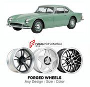 CUSTOM CLASSIC VINTAGE RESTOMOD RETRO OLD SCHOOL FORGED WHEELS RIMS for DB LE MANS 1959 - 1961

Custom forged wheels for DB Le Mans 1959 - 1961. Classic, vintage, restomod wheel designs made to order in custom sizes, offsets, colors and finishes.

We manufacture premium quality forged wheels rims for DB Le Mans 1959 - 1961 in any design, size, color.

THIS WHEEL DESIGN CAN BE CUSTOM-MADE FOR YOUR CAR IN ANY SIZE AND COLOR OPTIONS
Available in monoblock, 2-piece, 3-piece, duoblock, beadlock
3D wheel renderin