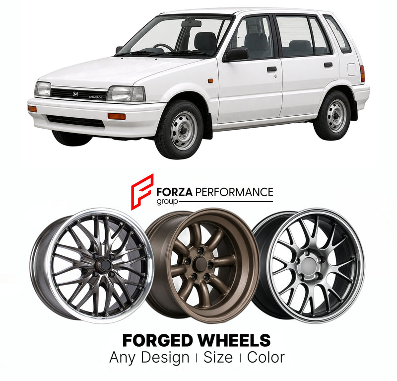 CUSTOM CLASSIC VINTAGE RESTOMOD RETRO OLD SCHOOL FORGED WHEELS RIMS for DAIHATSU CHARADE G100 1987 - 1993