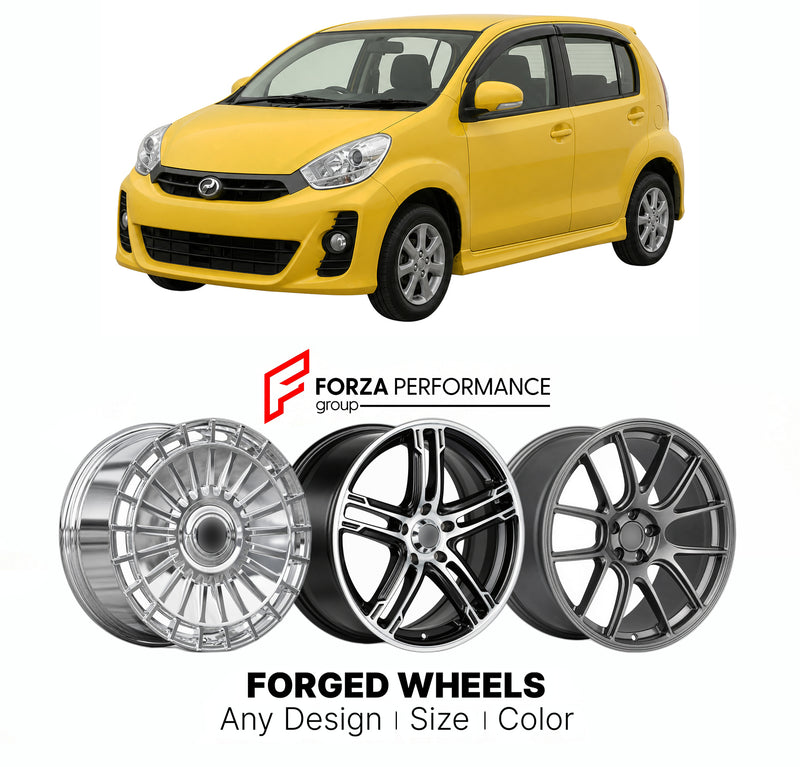 FORGED WHEELS RIMS for DAIHATSU SIRION STORIA M600 2011 - 2018