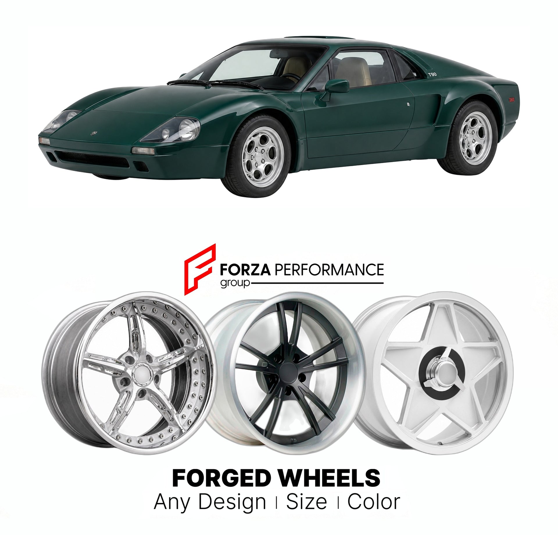 CUSTOM CLASSIC VINTAGE RESTOMOD RETRO OLD SCHOOL FORGED WHEELS RIMS for DARRIAN T90 1993 - 2000

Custom forged wheels for Darrian T90 1993 - 2000. Classic, vintage, restomod wheel designs made to order in custom sizes, offsets, colors and finishes.

We manufacture premium quality forged wheels rims for Darrian T90 1993 - 2000 in any design, size, color.

THIS WHEEL DESIGN CAN BE CUSTOM-MADE FOR YOUR CAR IN ANY SIZE AND COLOR OPTIONS
Available in monoblock, 2-piece, 3-piece, duoblock, beadlock
3D wheel rende